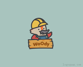 Woodylogo设计