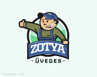 Zotyaüvegeslogo设计