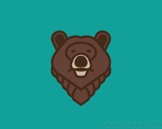 Grizzly Bear灰熊logo标志