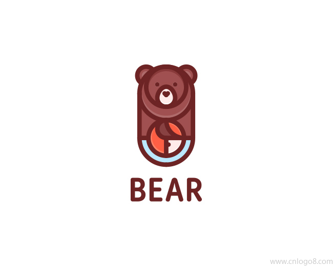 熊标志Bear Logo