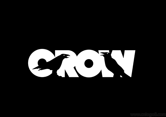 Crow乌鸦logo标志