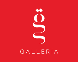 GALLERIA字体设计