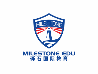 砾石国际教育logo