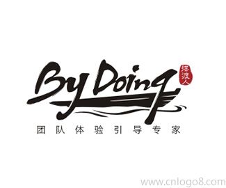 by doing字体logo设计