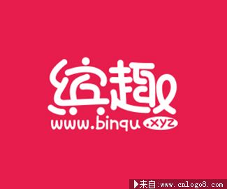 缤趣binqu企业logo设计