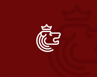 狮头logo设计