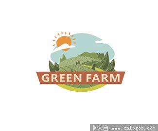 GREEN FARM logo设计