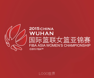 2015年女篮亚锦赛LOGO