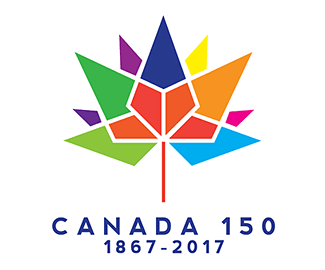 加拿大建国150周年庆典LOGO