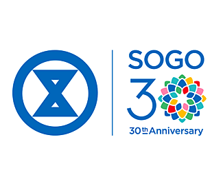 香港崇光百货Sogo30周年纪念LOGO