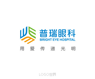 普瑞眼科连锁医院LOGO