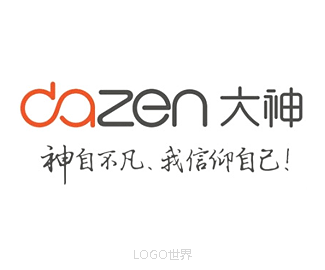 手机品牌 大神“Dazen”新LOGO