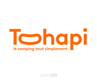 法国露营服务品牌“Tohapi”LOGO