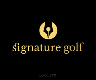 高尔夫订制服务Signature golf公司LOGO