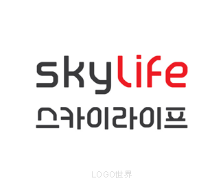 韩国SkyLife卫星电视直播系统LOGO