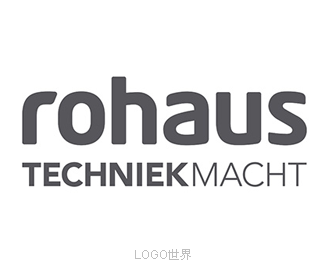 荷兰家电品牌Rohaus新LOGO