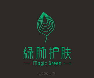 绿脉护肤品牌LOGO