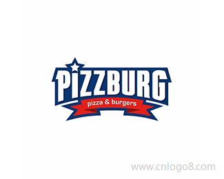 Pizzburg徽标LOGO
