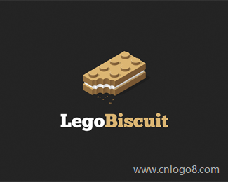 乐高饼干LOGO标志设计