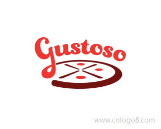 GUSTOSO比萨餐厅LOGO