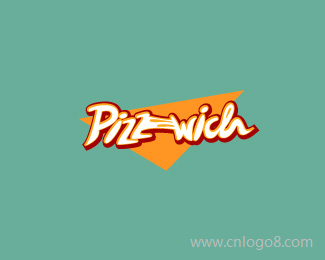 Pizzwich三明治LOGO标志