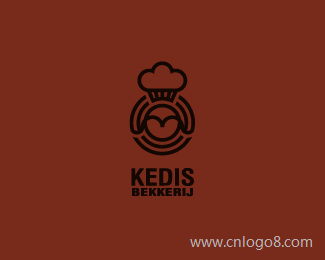 Kedis面包店LOGO