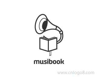 musibook标志设计