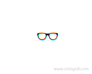 3D眼镜logo设计标志设计