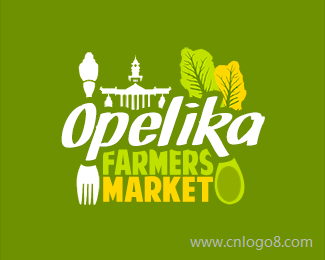 奥普利卡市场标志设计