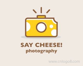 奶酪摄影标志设计