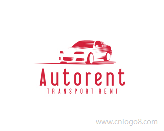 Autorent汽车租赁标志设计