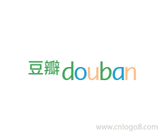 豆瓣网logo标志设计