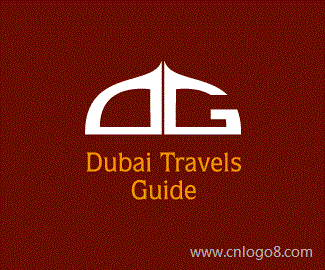 迪拜旅游指南logo设计标志设计