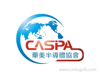 CASPA - 華美半導體協會logo设计