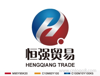 恒强贸易logo设计