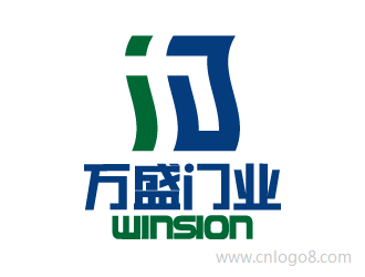 广州市万盛门业LOGO