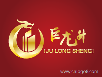 河南巨龙升工程LOGO