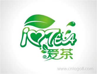 I ? TEA（爱茶）logo设计