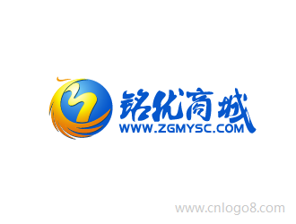 中国铭优商城logo设计