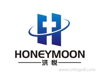 honeymoon洪悦logo设计
