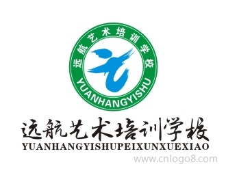 远航艺术培训学校logo设计