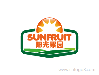 阳光果园sunfruit企业logo