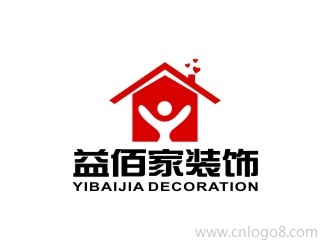 益佰家装饰装潢工程LOGO