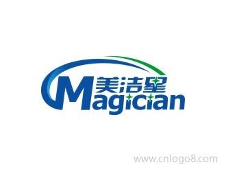 magician 美洁星logo设计