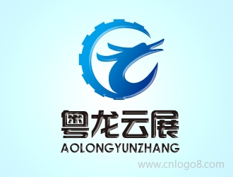 粤龙云展企业logo