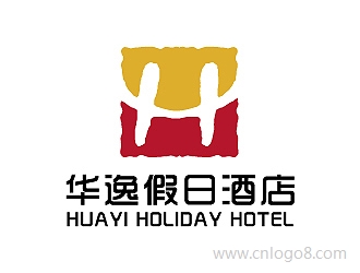 华逸假日酒店logo设计