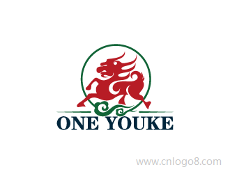 麒麟+ONE YOUKE企业logo