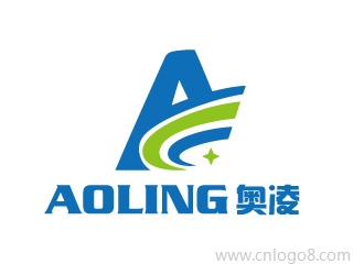 奥凌logo设计