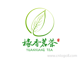 橼香茗茶logo设计