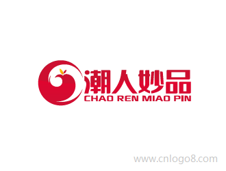 潮人妙品企业logo